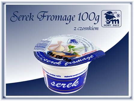  Serek Fromage 100g z czosnkiem