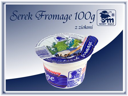  Serek Fromage 100g o smaku zioa